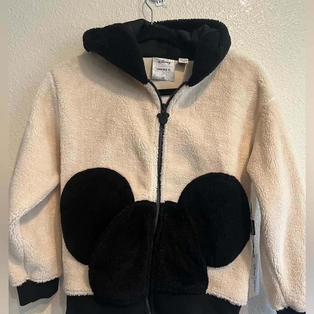 Disney x Forever 21 Disney‎ Mickey Mouse Zip-Up hoodie NWT